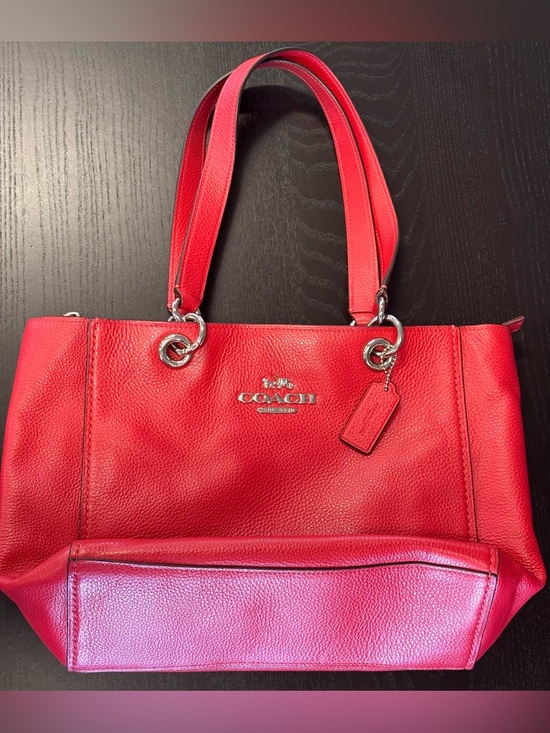 Coach Handbags - NWOT Coach Jes Leather Tote Bright Cardinal Red 76701